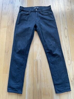 Old Navy Men’s Relaxed Slim Taper, Built in Flex Jeans, size 30/32 Dark Navy